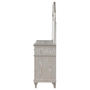 Evangeline 9-drawer Dresser with Mirror Silver Oak - 223393M