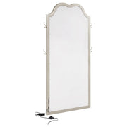 Evangeline Full Length LED Light Floor Mirror Silver Oak - 223400