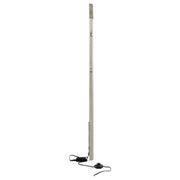 Evangeline Full Length LED Light Floor Mirror Silver Oak - 223400