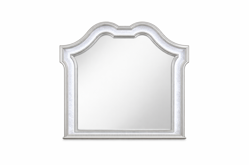 Evangeline Silver Mirror - EVANGELINE-SLVR-MR