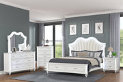 Evangeline White King 4 Piece - EVANGELINE-WT-K-4PC