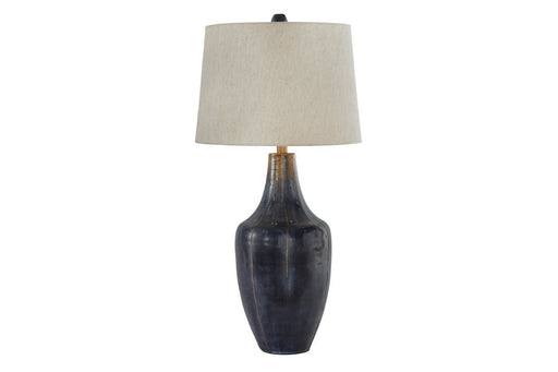 Evania Indigo Table Lamp - Gate FurnitureTable Lamp