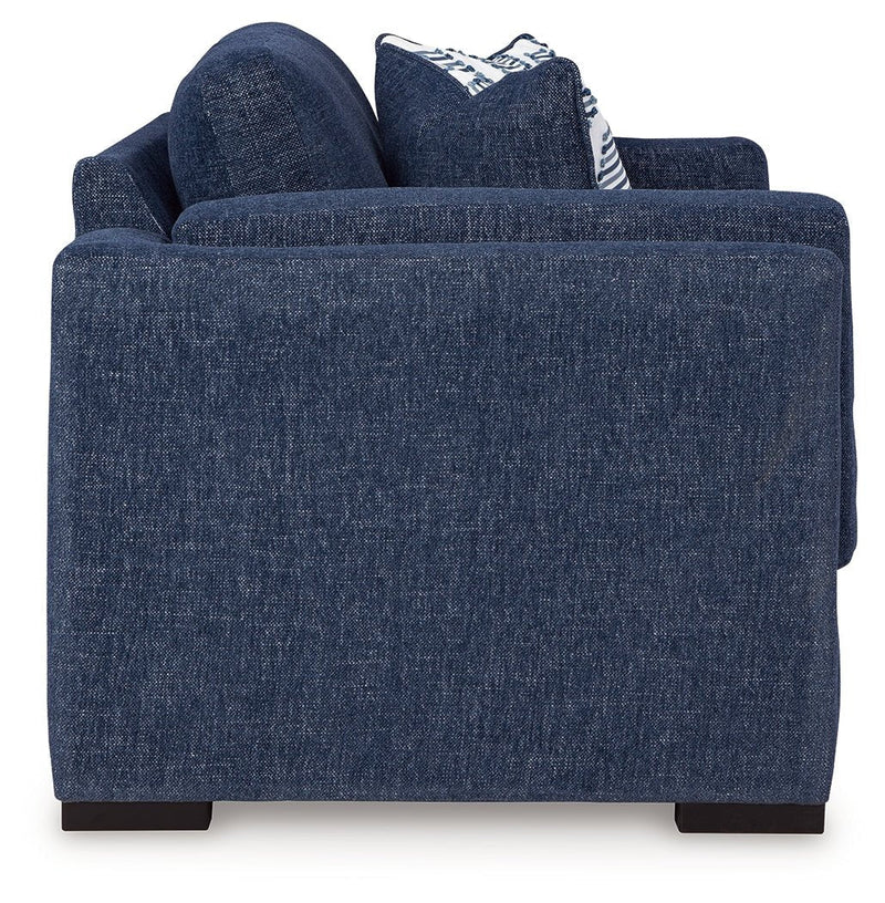 Evansley Navy Living Room Set - Lara FurnitureLiving Room Set