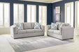 Evansley Pewter Living Room Set - Gate FurnitureLiving Room Set