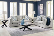 Evansley Pewter Living Room Set - Lara FurnitureLiving Room Set