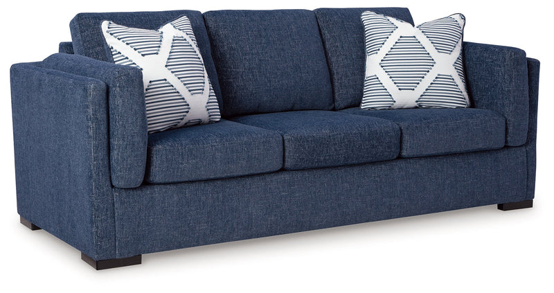 Evansley Navy Living Room Set - Lara FurnitureLiving Room Set