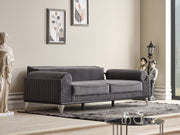 Everest Convertible Sofa Grey in Grey - 101-EVE-LUP15-3