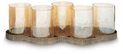 Evereton Antique Gold Finish Candle Holder - A2000856