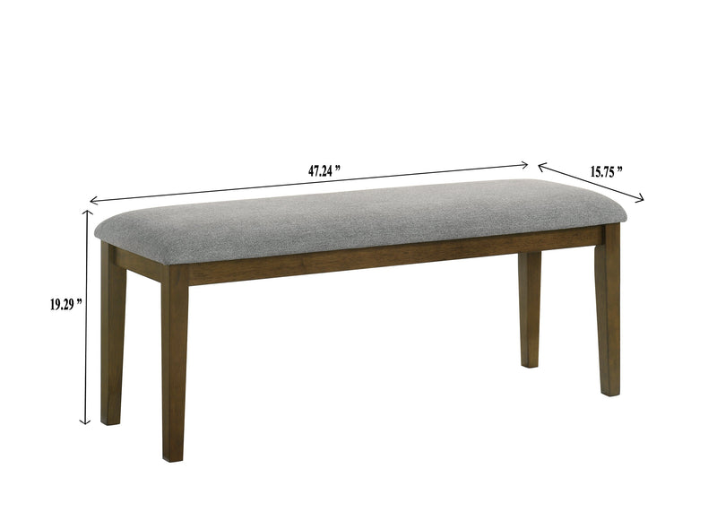 Everly Brown Dining Set - Lara FurnitureDining Room Set
