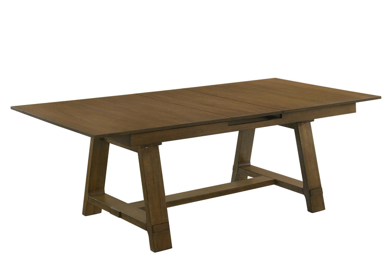 Everly Brown Dining Set - Lara FurnitureDining Room Set
