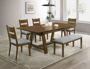 Everly Brown Dining Table - Lara FurnitureDining Table