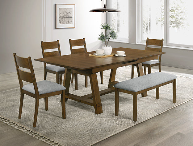 Everly Dining Table Top(1X16"Leaf) - 2135T-4287-TOP