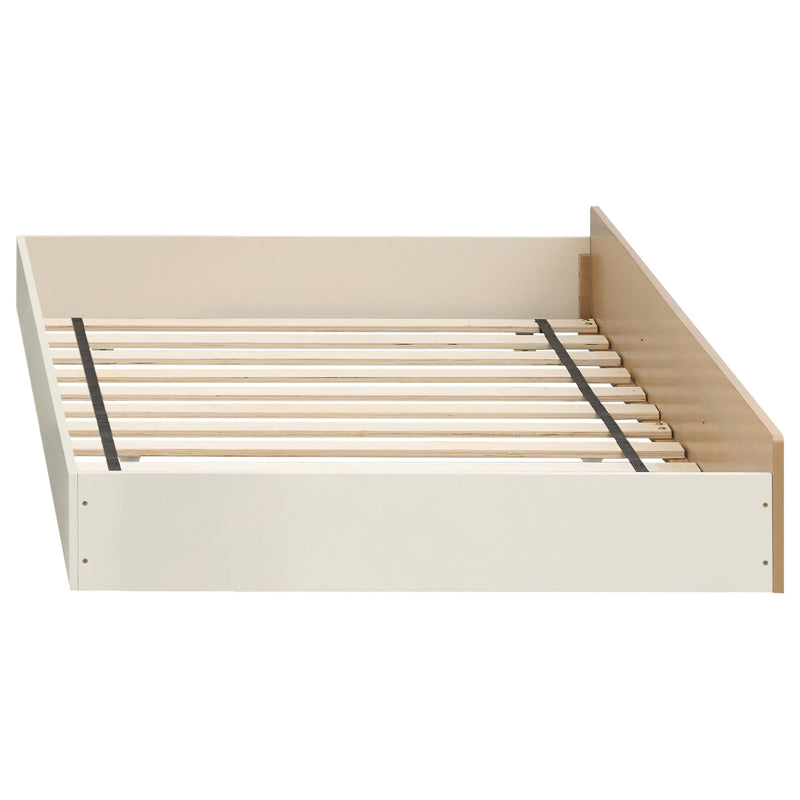 Evren Twin-over-Full Bunk Bed with Trundle and Ladder Tri-Tone - 460621-SET