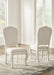 [EXCLUSIVE] Arlendyne Antique White Dining Table and 8 Chairs with Server - Gate FurnitureDining Room Set