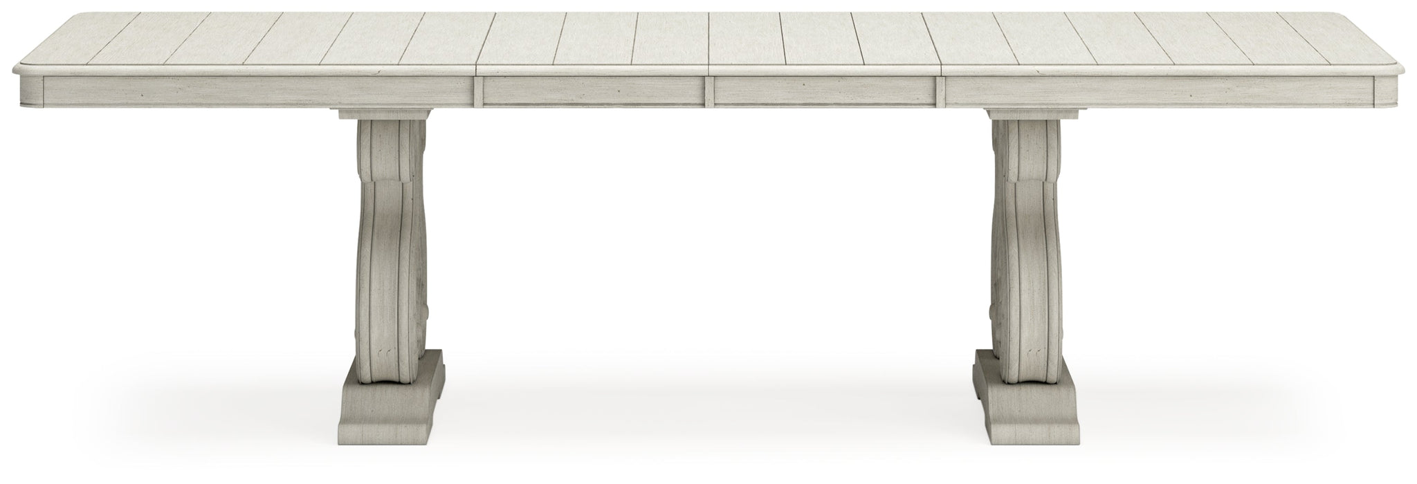 [EXCLUSIVE] Arlendyne Antique White Dining Table and 8 Chairs with Server - Gate FurnitureDining Room Set