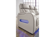 Boyington Gray Power Reclining Living Room Set - Lara FurniturePower Reclining Living Room Set