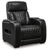 [EXCLUSIVE] Boyington Sofa, Loveseat and Recliner in Black - Gate FurniturePower Reclining Living Room Set