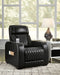 [EXCLUSIVE] Boyington Sofa, Loveseat and Recliner in Black - Gate FurniturePower Reclining Living Room Set