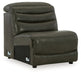 [EXCLUSIVE] Center Line 5 - Piece Sectional with Recliner in Dark Gray - Gate FurnitureReclining Loveseats