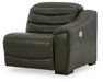 [EXCLUSIVE] Center Line 5 - Piece Sectional with Recliner in Dark Gray - Gate FurnitureReclining Loveseats