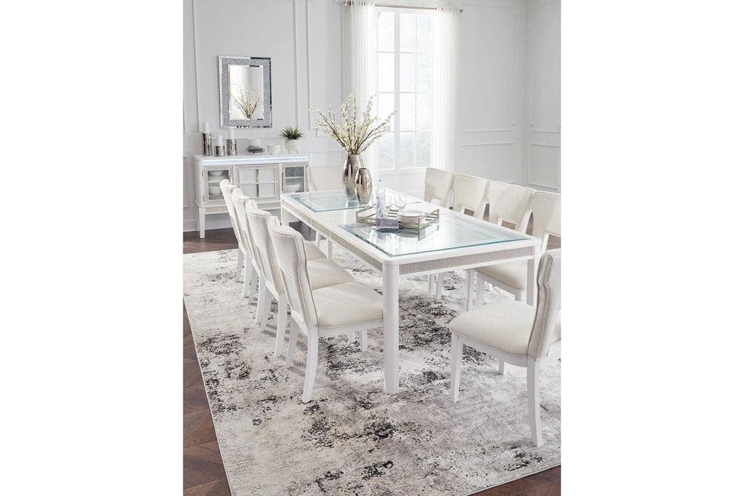 [EXCLUSIVE] Chalanna Dining Table and 10 Chairs - Gate FurnitureDining Room Set
