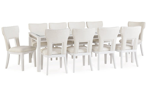 [EXCLUSIVE] Chalanna Dining Table and 10 Chairs - Gate FurnitureDining Room Set