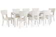 [EXCLUSIVE] Chalanna Dining Table and 8 Chairs - Gate FurnitureDining Room Set