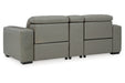 [EXCLUSIVE] Correze Gray 3 - Piece Power Reclining Sectional Loveseat - Gate FurniturePower Reclining Loveseat