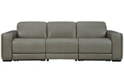 [EXCLUSIVE] Correze Gray 3 - Piece Power Reclining Sofa - Lara FurniturePower Reclining Sofa