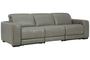 [EXCLUSIVE] Correze Gray 3 - Piece Power Reclining Sofa - Lara FurniturePower Reclining Sofa