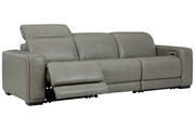 [EXCLUSIVE] Correze Gray 3 - Piece Power Reclining Sofa - Lara FurniturePower Reclining Sofa
