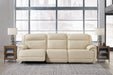 [EXCLUSIVE] Double Deal Almond 3 - Piece Power Reclining Sofa Sectional - Gate FurniturePower Reclining Sofa