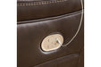 [EXCLUSIVE] Dunleith Chocolate 3 - Piece Power Reclining Loveseat with Console - Gate FurniturePower Reclining Loveseat