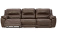 [EXCLUSIVE] Dunleith Chocolate 3 - Piece Power Reclining Sofa - Gate FurniturePower Reclining Sofa