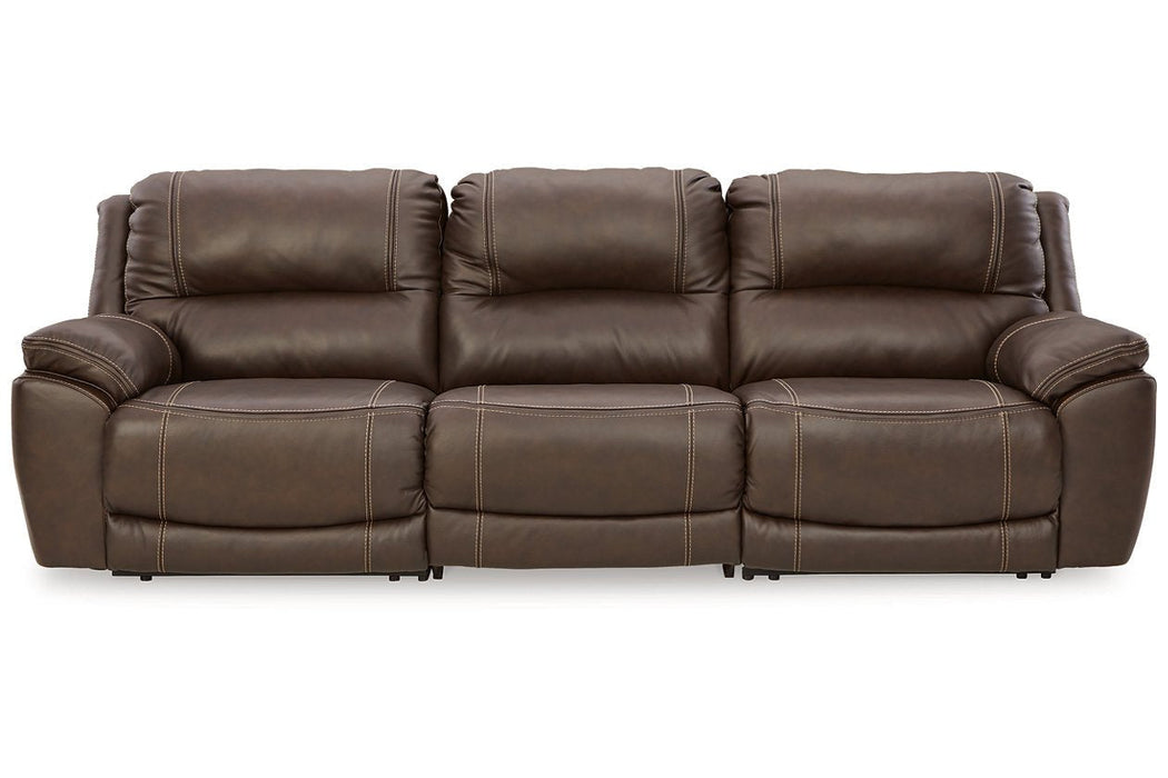 [EXCLUSIVE] Dunleith Chocolate 3 - Piece Power Reclining Sofa - Gate FurniturePower Reclining Sofa