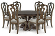 [EXCLUSIVE] Maylee Dining Table and 6 Chairs - Gate FurnitureDining Room Set