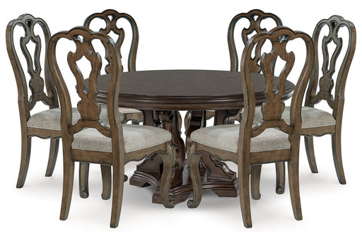 [EXCLUSIVE] Maylee Dining Table and 6 Chairs - Gate FurnitureDining Room Set