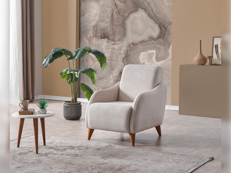 Fabia Chair in Beige - 200-ELIF-FAB-A412-B