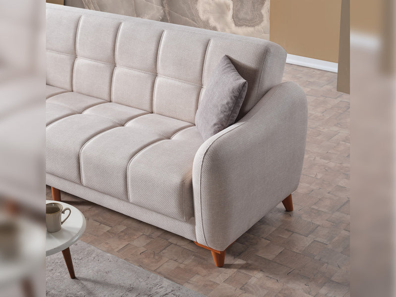 Fabia Convertible Loveseat in Anthracite - 200-ELIF-FAB-A411-2