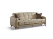 Fabia Convertible Loveseat in Anthracite - 200-ELIF-FAB-A411-2