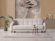 Fabia Convertible Loveseat in Anthracite - 200-ELIF-FAB-A411-2