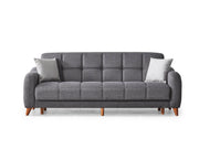 Fabia Convertible Loveseat in Cream - 200-ELIF-FAB-A413-2