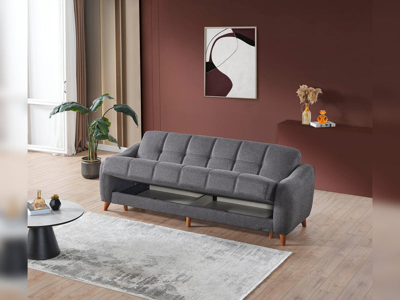 Fabia Convertible Loveseat in Cream - 200-ELIF-FAB-A413-2