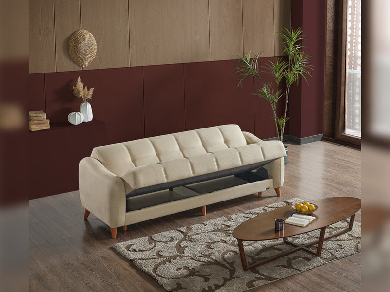 Fabia Convertible Sofa in Anthracite - 200-ELIF-FAB-A411-3