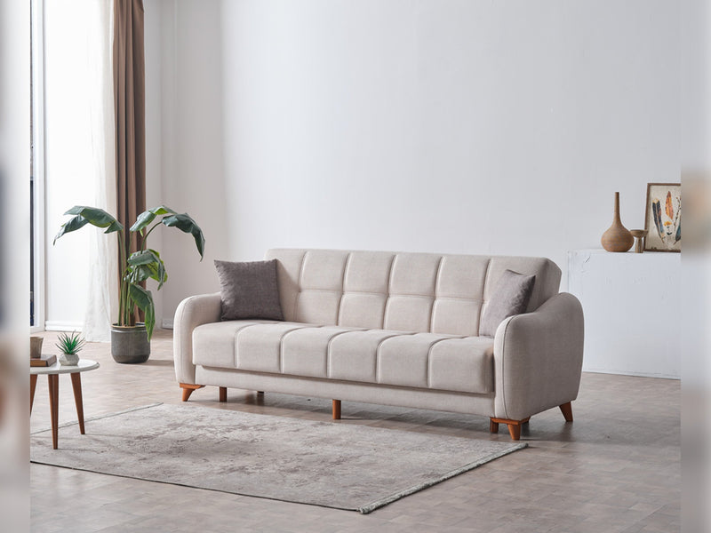 Fabia Convertible Sofa in Beige - 200-ELIF-FAB-A412-3