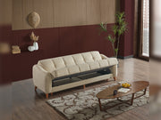 Fabia Convertible Sofa in Beige - 200-ELIF-FAB-A412-3