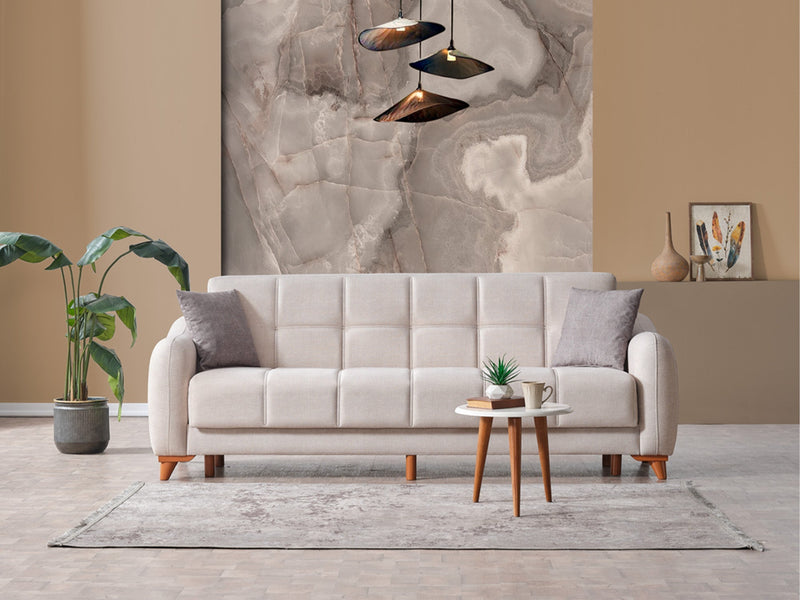Fabia Convertible Sofa in Beige - 200-ELIF-FAB-A412-3