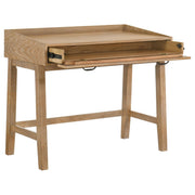 Fabian 38-inch Computer Desk with Keyboard Drawer Distressed Light Brown - 802041