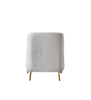 Fabiana Ivory Velvet Chair - FABIANAIV-CHAIR