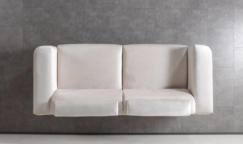 Fabiana Ivory Velvet Sofa & Loveseat - FABIANAIV-SL